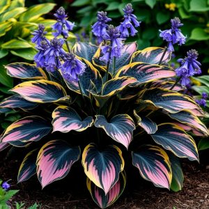 Хоста Пайн Эхо купить по цене от 699р. в интернет-магазине «Посадика» с доставкой почтой в в Бугуруслане и по всей России – [изображение №1].